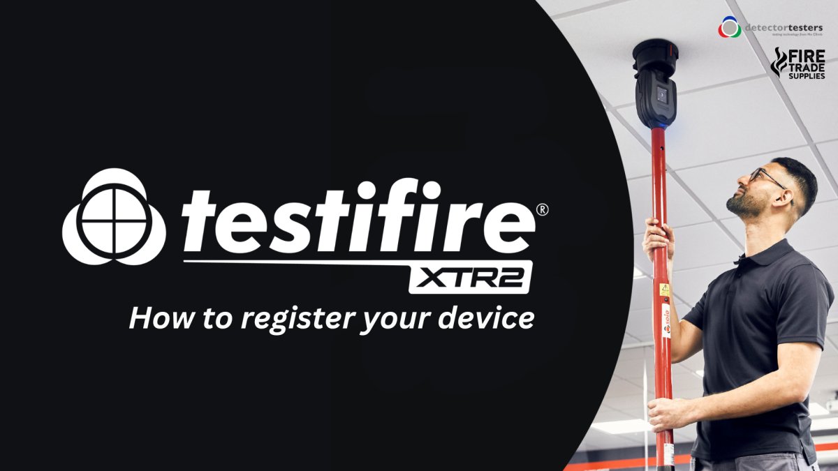 How to Register Your Testifire XTR2 - Fire Trade Supplies