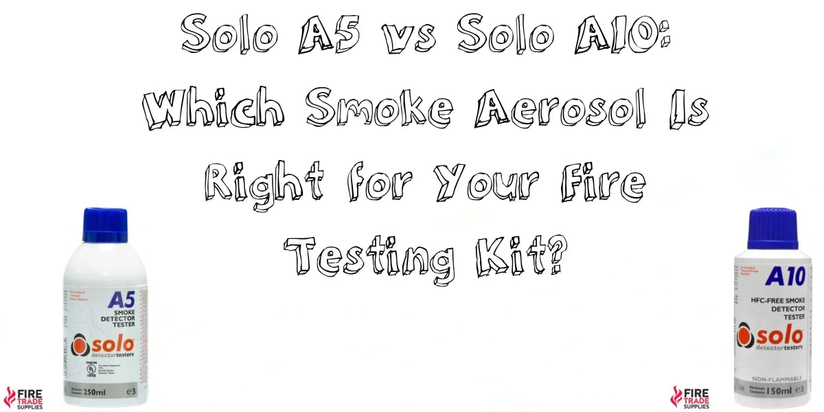 Solo A5 vs Solo A10: Which Smoke Aerosol Is Right for Your Fire Testing Kit? - Fire Trade Supplies