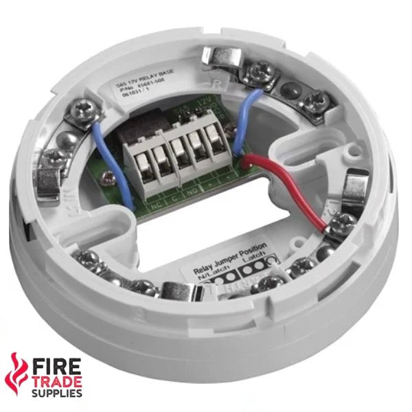 45681 - 508APO 12VDC Latching / Non Latching Relay Base - Fire Trade Supplies