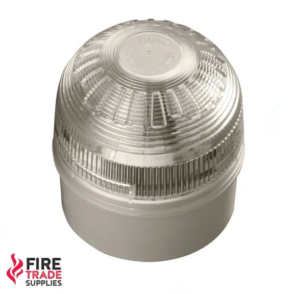 58000 - 007APO Discovery Open - Area Sounder VID - White Body (Red Flash) - Fire Trade Supplies