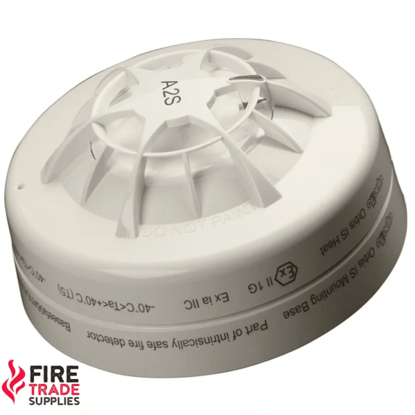 ORB - HT - 51148 - APO Orbis I.S. Heat Detector (A2S) - Flashing LED - Fire Trade Supplies