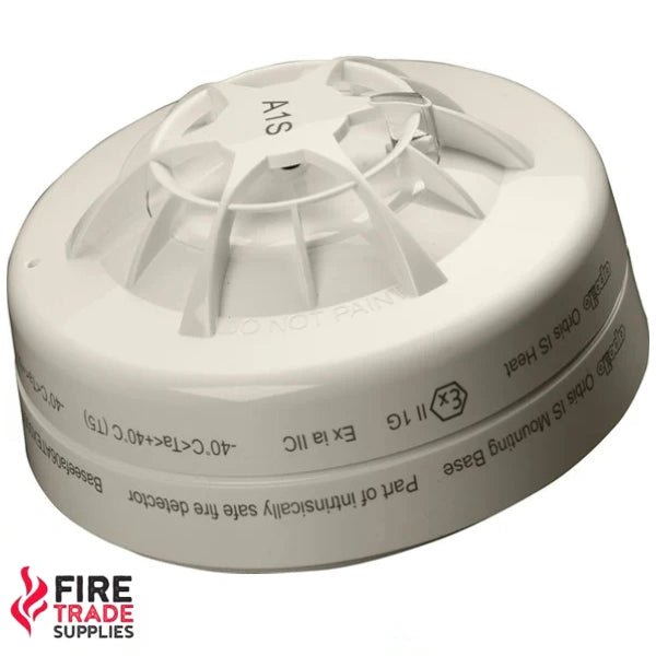 ORB - HT - 51158 - APO Orbis I.S. Heat Detector (A1S) - Flashing LED - Fire Trade Supplies