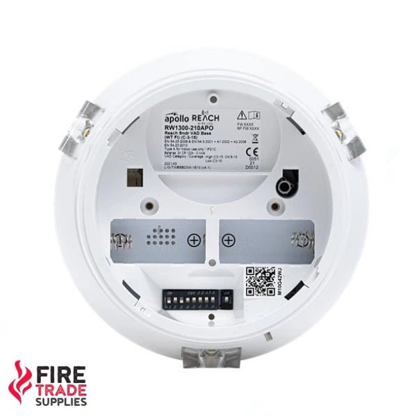 RW1300 - 211APO REACH Sounder VAD Base (Red Flash) (C - 3 - 10) - Fire Trade Supplies