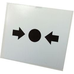 14112-09en Gent Call Point Replacement Glass (BS Version) - Fire Trade Supplies