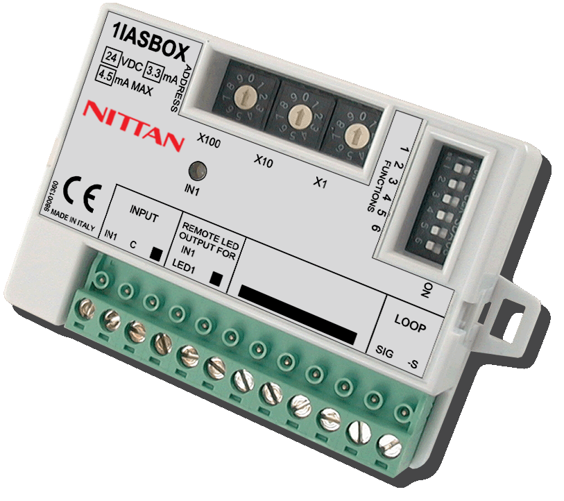 1I-ASBOX Single input - Fire Trade Supplies