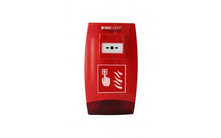 Firechief sitewarden SE call point alarm - Fire Trade Supplies