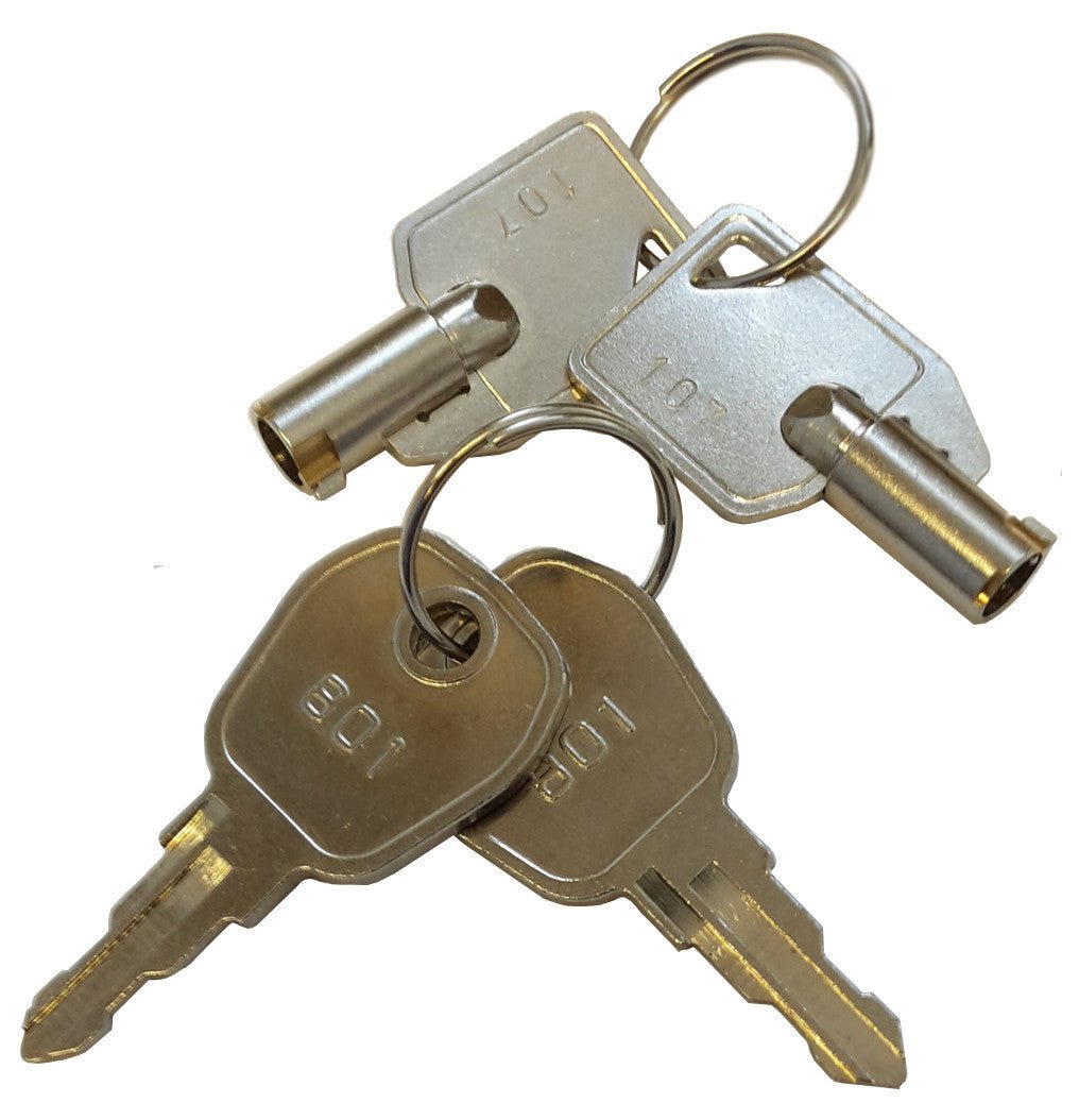 K801-107 Spare Haes Panel Key Set (All Models) - Fire Trade Supplies