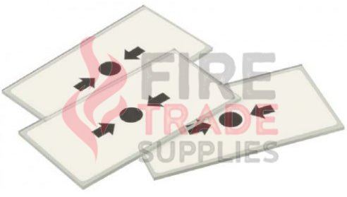 MBG118 Spare Break Glasses (Pack of 5) For Eaton Addressable Call Point - Fire Trade Supplies