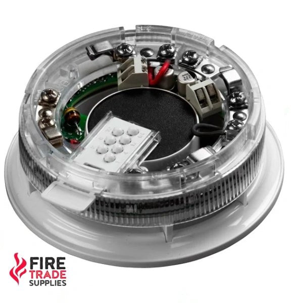 45681 - 707APO XP95 Sounder VAD Base Cat. O - DIN Tone (White Flash) - Isolating - Fire Trade Supplies