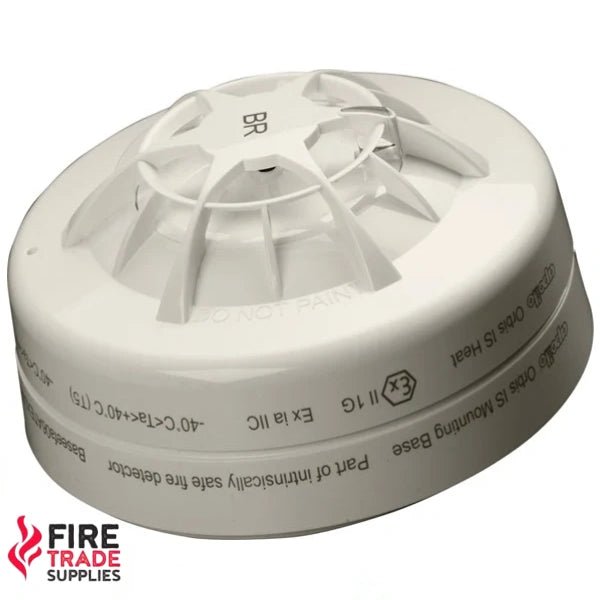 ORB - HT - 51150 - APO Orbis I.S. Heat Detector (BR) - Flashing LED - Fire Trade Supplies