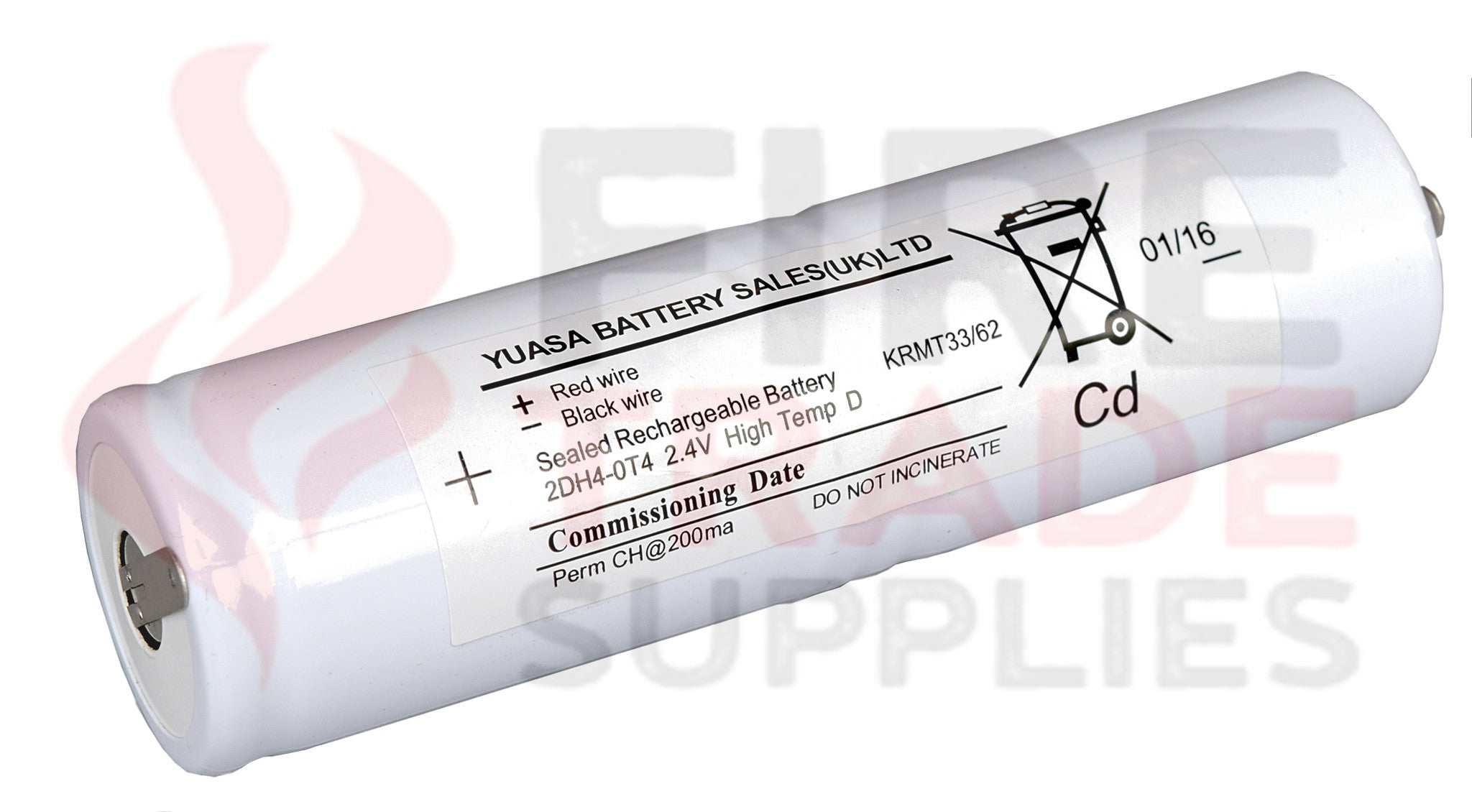 2DH4-OT4 2D Stick Cell 4ah 2.4v With Tags - Fire Trade Supplies