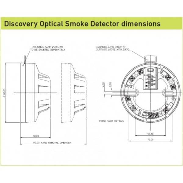58000-600 Apollo Discovery Optical Smoke Detector - Fire Trade Supplies