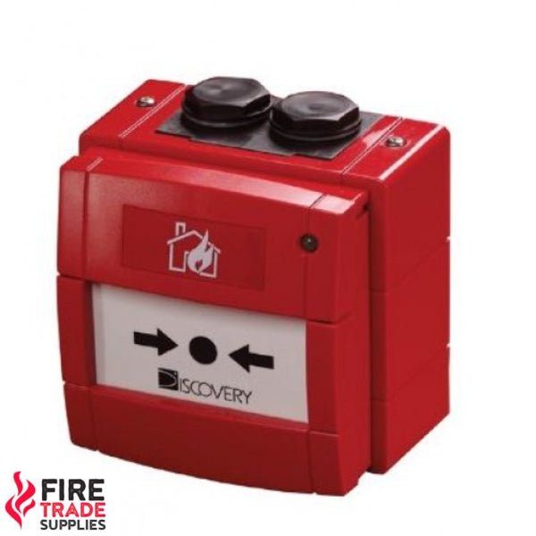58100-951 Apollo Discovery Weatherproof Red Manual Call Point with Isolator-IP67 - Fire Trade Supplies