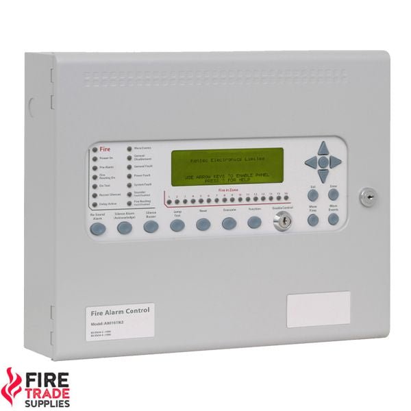 A80162M2 Kentec Syncro AS Analogue Addressable Fire Control Panel - 2 Loop - Apollo Protocol - Fire Trade Supplies