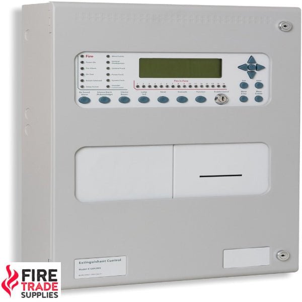 A80162M3 Kentec Syncro AS Analogue Addressable Fire Control Panel -2 Loop Apollo Protocol Large Enclosure Fire Trade Supplies