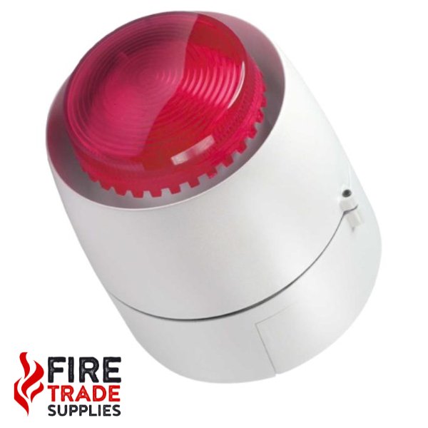 CWSB-E(WHT) Conventional Wall Sounder Beacon - White Case (non EN54-23 compliant) - Fire Trade Supplies