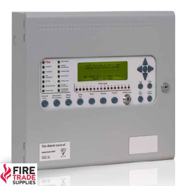 H80161M2 Kentec Syncro AS Analogue Addressable Fire Control Panel - 1 Loop - Hochiki ESP Protocol - Fire Trade Supplies