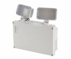NKS2X3/LED/IP65/NM3 NVC Twinspot IP65 2x3w LED Non Maintained - Fire Trade Supplies
