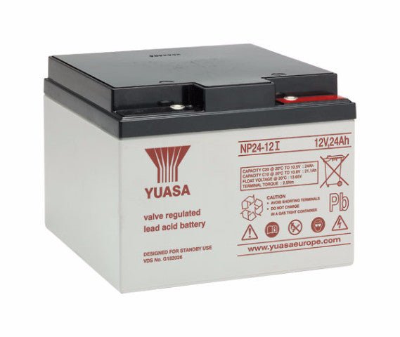 NP24-12 12 Volt 24.0Ah Yuasa NP Battery - Fire Trade Supplies