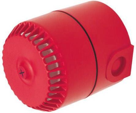 ROLP/SV/R/D/3 Fulleon Electronic Sounder with deep base - Red - weatherproof - IP65 - Fire Trade Supplies