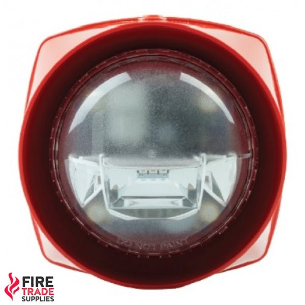 S3-S-VAD-HPW-R GENT S3 red Body High Power White Sounder VAD - Fire Trade Supplies