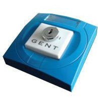 S4-34418 Gent Key Switch Interface (Single Channel) C/W Blue Enclosure - Fire Trade Supplies