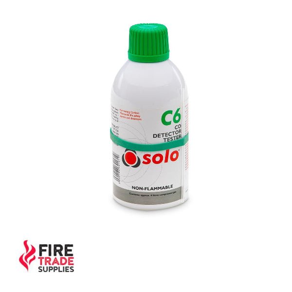SOLOC6 CO Test Aerosol (Non-Flammable) - Fire Trade Supplies
