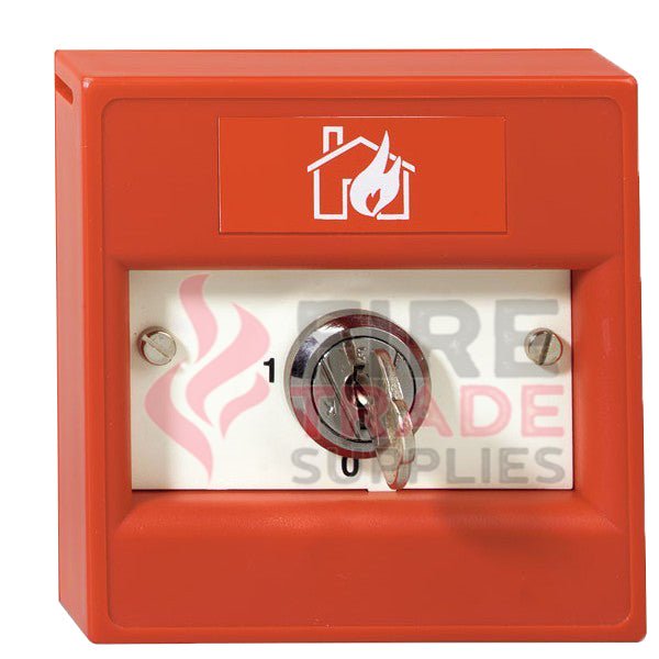 Xens-817 Key Operated MCP (Supplied without back box) N/O contact - Fire Trade Supplies