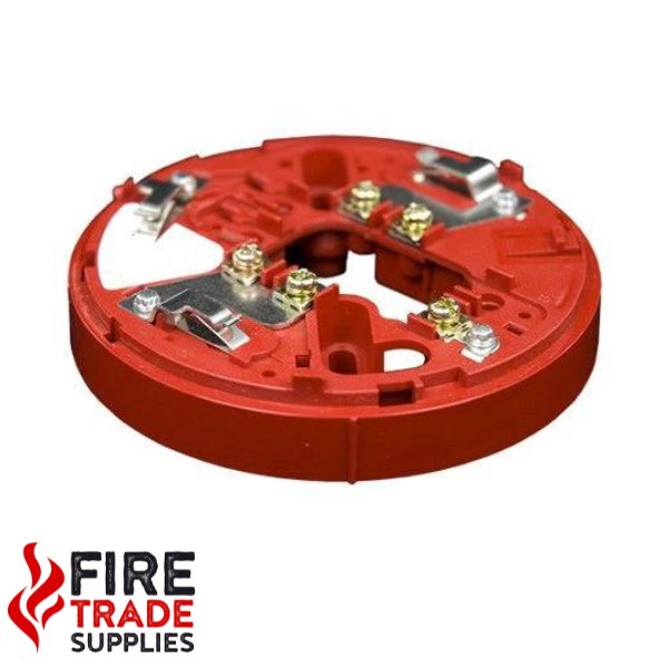 YBO-R/SCI(RED) Hochiki Red Isolator Base for CHQ-WS2 - Fire Trade Supplies